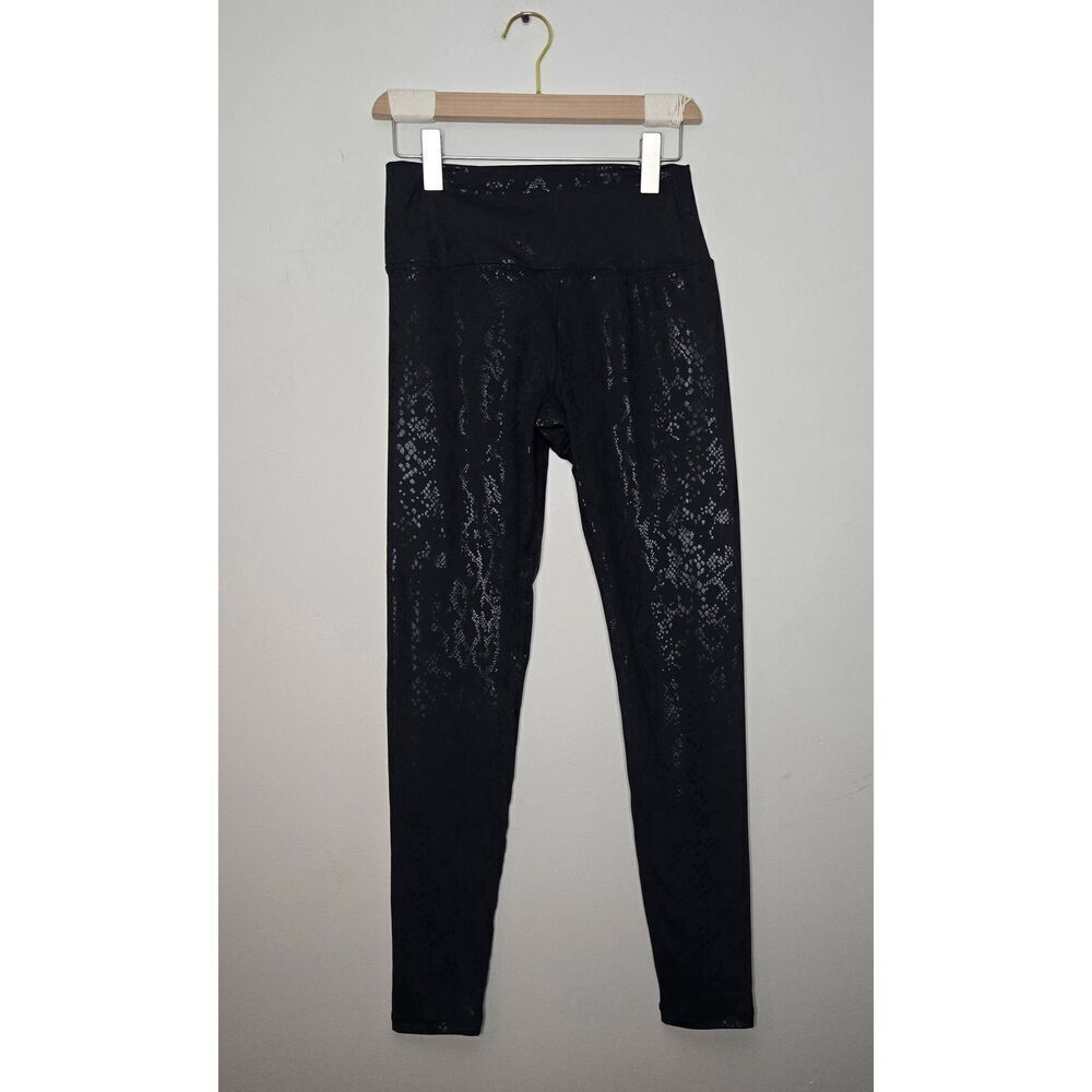 Scorpio Sol Snake Print Leggings Size Size Small Black
